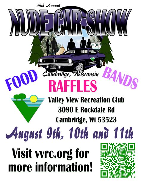 valley view nude car show|Nude Car Show — Valley View Recreation Club